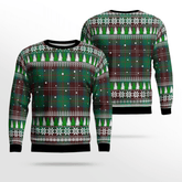 Clan Chisholm Hunting Ancient Tartan Christmas Ugly Sweater PU76 Chisholm Hunting Ancient Tartan Tartan Ugly Sweater